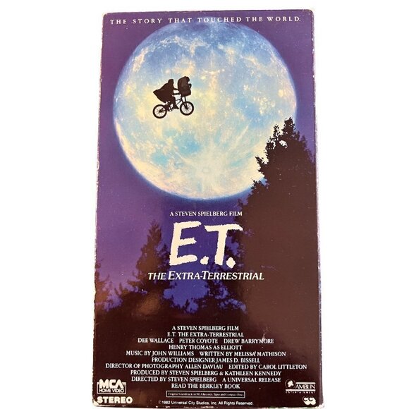 E.T. - The Extra-Terrestrial VHS - Picture 1 of 3